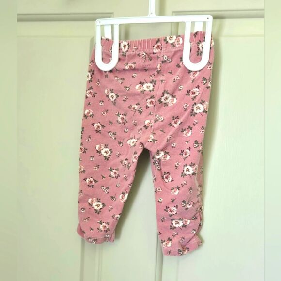 10/$10 Bundles Floral Leggings 3-6 M - Picture 3 of 4